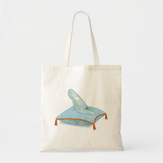 Tote Bag Chaussure En Verre Sur Un Coussin (Devant)