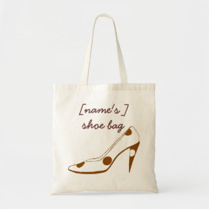 Tote Bag Chaussure Fourre-tout de déplacement de talon hau