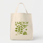 Tote Bag Chaussure Lucky Shamrocks (Devant)