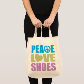 Tote Bag Chaussures d'amour de paix (Devant (produit))