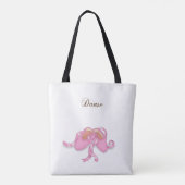 Tote Bag Chaussures de ballet "Danse" Ballerina Danseuse fr (Dos)
