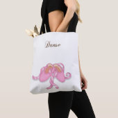 Tote Bag Chaussures de ballet "Danse" Ballerina Danseuse fr (De près)