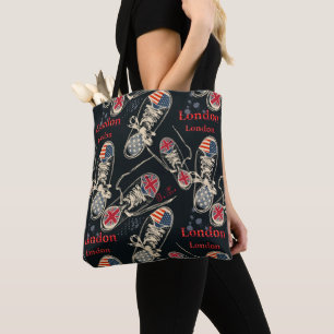 Tote Bag Chaussures de sport motif mode 
