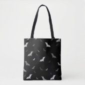 Tote Bag 🦇 chauve-souris gothique vampire (Devant)