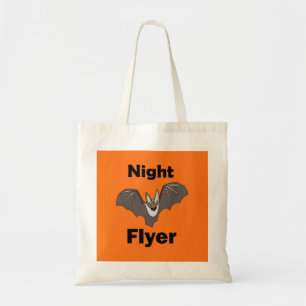 Tote Bag Chauve-souris mignonne et effrayante qui vole la n