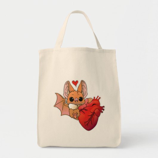 Tote Bag Chauve-souris vampire (Devant)