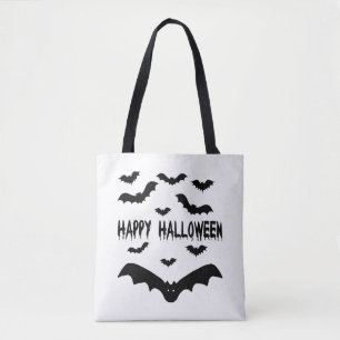 Tote Bag chauves-souris d'Halloween