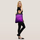 Tote Bag Chauves-souris et volutes (Sur le modèle)