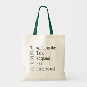 Tote Bag Checkboxes can't respond