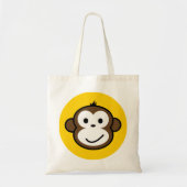 Tote Bag Cheeky Monkey (Devant)