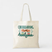 Tote Bag Cheerled est mon devis de design analgésique (Dos)