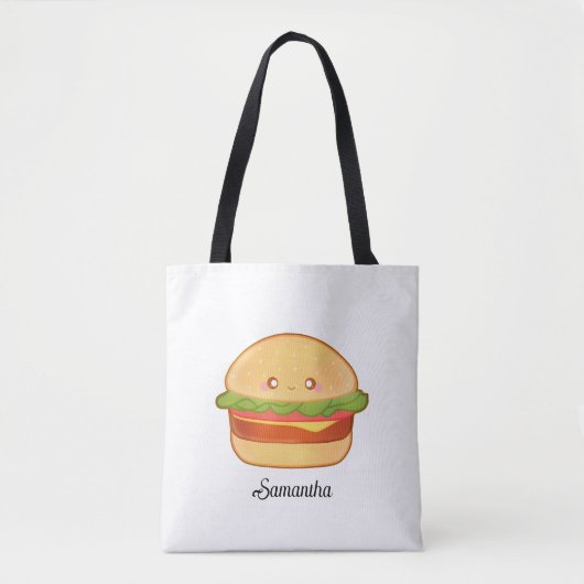 Tote Bag Cheeseburger (Devant)