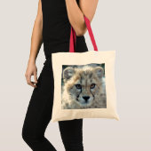 Tote Bag cheetah-cub10x10 (Devant (produit))