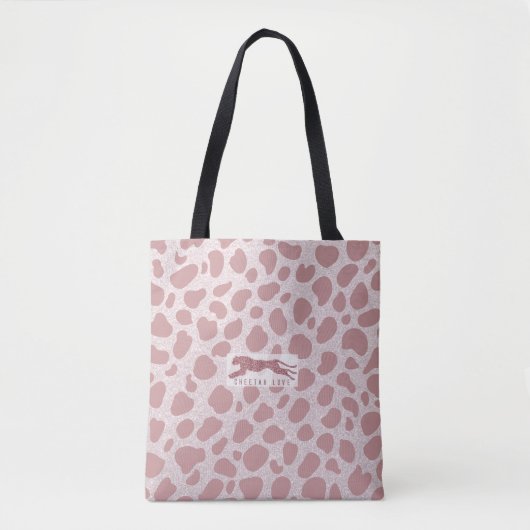 Tote Bag Cheetah Love - (Devant)