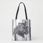 Tote Bag Cheetah Portrait (Devant)