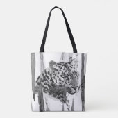 Tote Bag Cheetah Portrait (Dos)