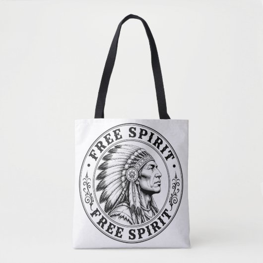 Tote Bag chef amérindien (Devant)