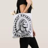 Tote Bag chef amérindien (De près)