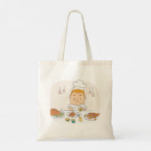 Tote Bag Chef au travail (Dos)