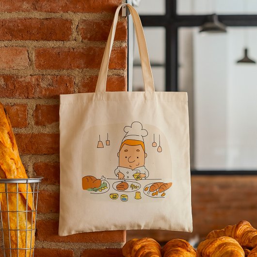 Tote Bag Chef au travail