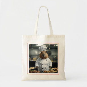 Tote Bag "Chef Capy : Le chef pâtissier Capybara Extraordin