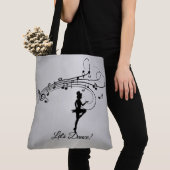 Tote Bag Chef de file de danse tap (De près)