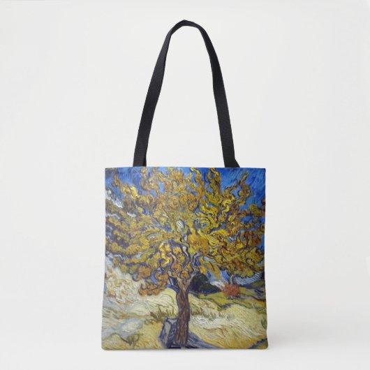 Tote Bag Chef-d'œuvre d'art du mûrier de Van Gogh (Devant)