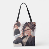Tote Bag Chef fille Anime (Dos)