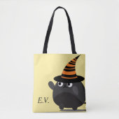 Tote Bag Chef personnalisable de maman de Halloween - de (Devant)