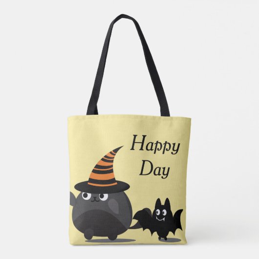 Tote Bag Chef personnalisable de maman de Halloween - de (Dos)