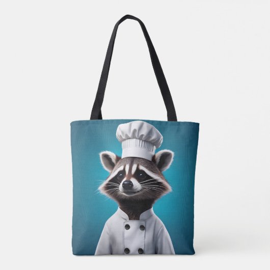 Tote Bag Chef Raccoon (Dos)