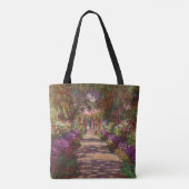 Tote Bag Chemin dans le jardin de Monet, Giverny par Claude (Dos)