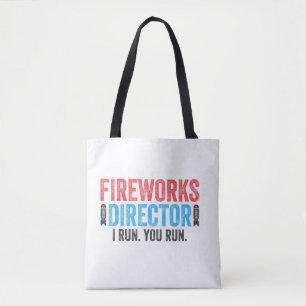 Tote Bag Chemineau de Feu d'Artifice T-Shirt 4 juillet Chem