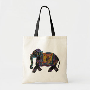 Tote Bag Chemise d'art d'éléphant d'Asie