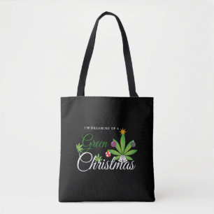 Tote Bag Chemise verte de Noël