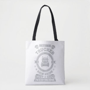 Tote Bag Chemises de camionnette à la retraite Funny Vêteme