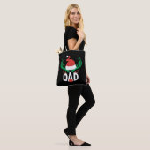 Tote Bag Chemises de noël DAD DEER (Sur le modèle)