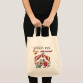 Tote Bag Chemises et cadeaux Circus 5th Birthday (Devant (produit))