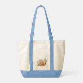 Tote Bag Chenille Verte Sois Heureux (Dos)