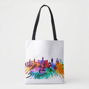 Tote Bag Chennai Skyline