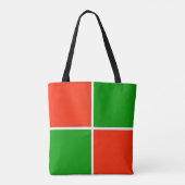 Tote Bag Chèques de Noël (Dos)