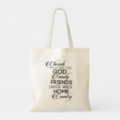 Tote Bag Chercher ce qui compte (Dos)