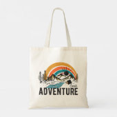 Tote Bag Chercher l'aventure Camping de montagne (Dos)