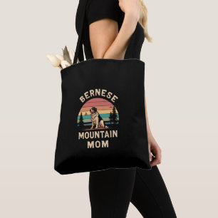 Tote Bag Chercher ton amour : Bernese Mountain Dog Maman