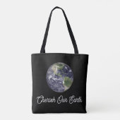 Tote Bag Chérissons Notre Terre (Dos)