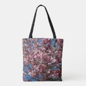 Tote Bag Cherry Blossoms et Blue Sky Spring Floral (Dos)