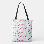 Tote Bag Cherry Motif Easy Cherry Dessin Cherry Art Cher (Dos)