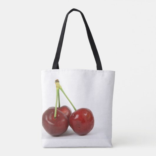 Tote Bag Cherrys - Canvas Fourre-tout (Dos)