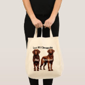 Tote Bag Chesapeake Bay Retriever Fourre-tout (Devant (produit))