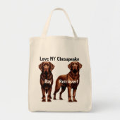Tote Bag Chesapeake Bay Retriever Fourre-tout (Devant)